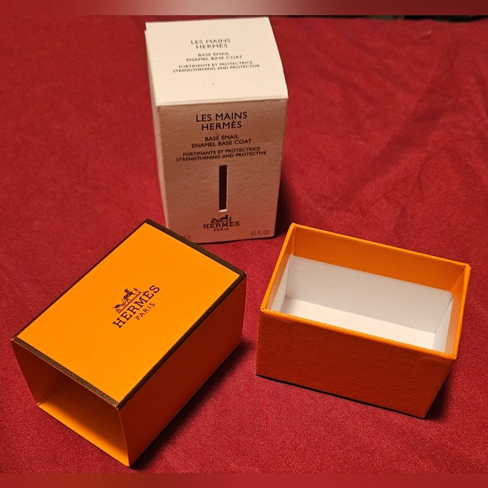 NEW Hermes Small Display Nail Polish Gift Box Slider Pull Perfume Travel Storage